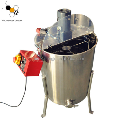 Customizable new products 4 frames honey processing machine stainless steel electric honey extractor machine for sale